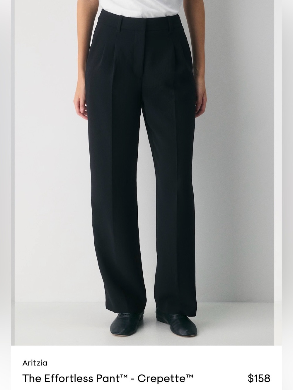 Aritzia Effortless Pants (crepette)